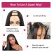 [New Year Offer] Ms Lula Glueless U-Part Wig Seamless Blend, Body Wave 100% Virgin Human Hair Wear & Go